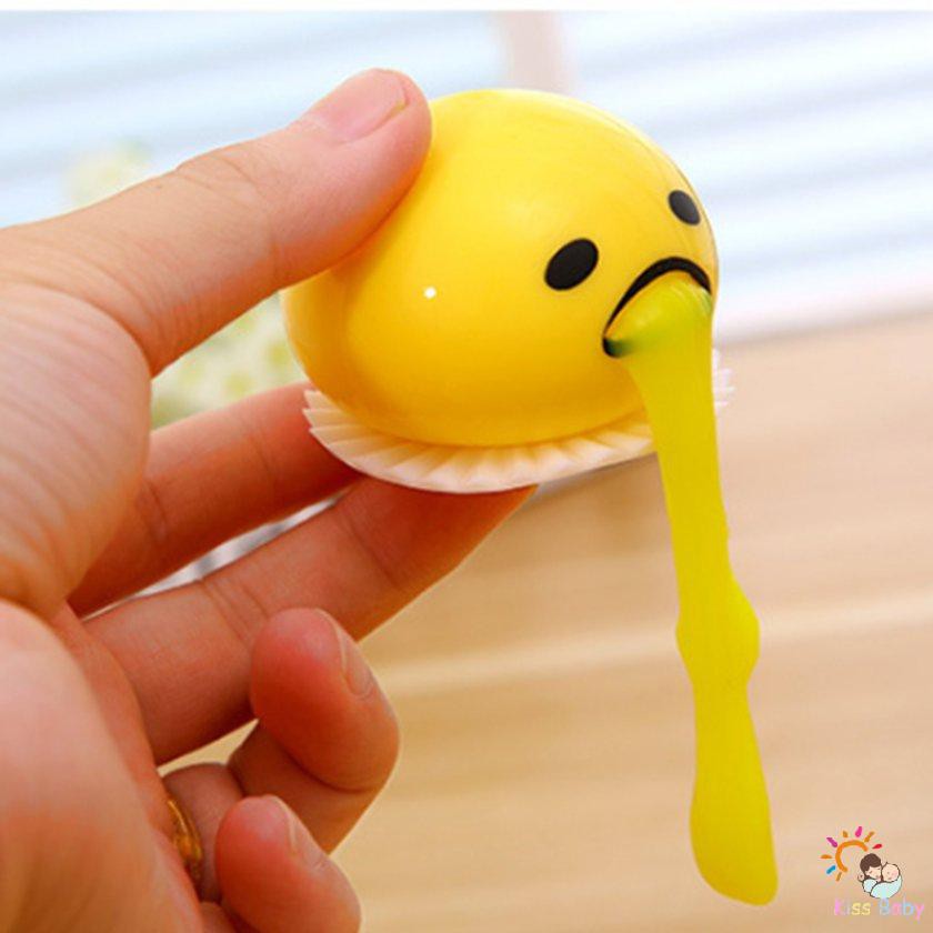Đồ Chơi Chọc Ghẹo Sáng Tạo Mô Hình Lòng Đỏ Trứng Chảy Ra Bóp Nến Giúp Giải Tỏa Căng Thẳng