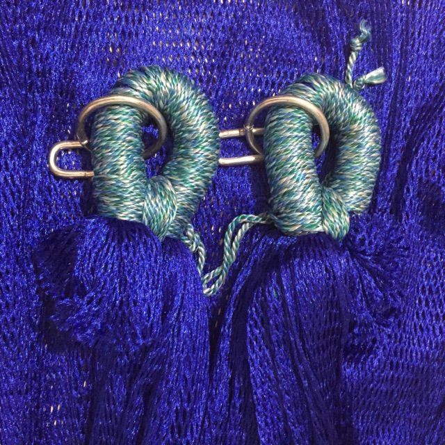 Võng Lưới 2 lớp Loại To Cuộn Đầu Có Mắt Xích