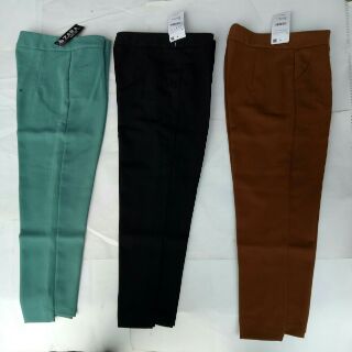 Quần baggy công sở gấu lệch