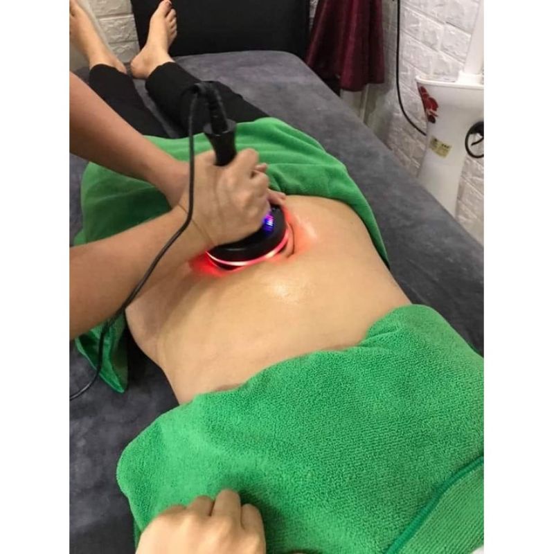 Đầm giảm béo mini, kết hợp rung + nóng + điện đi nâng cơ