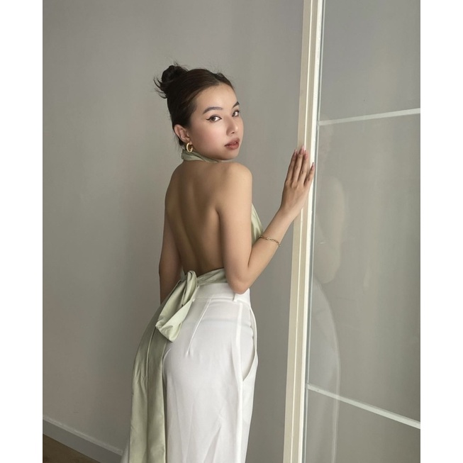 Áo Cổ Yếm Thắt Dây Lipa Daphale Studios