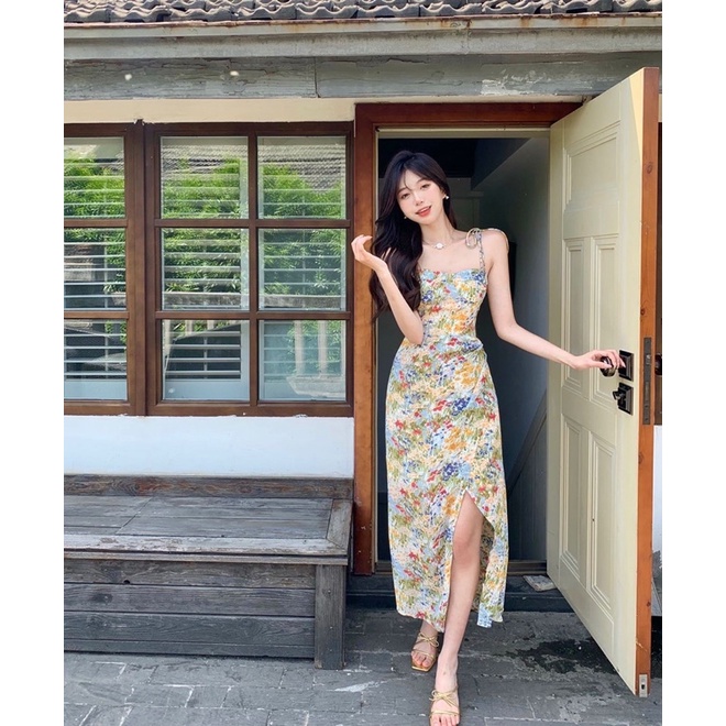 Order 15 ngày- Đầm vạt xéo hai dây