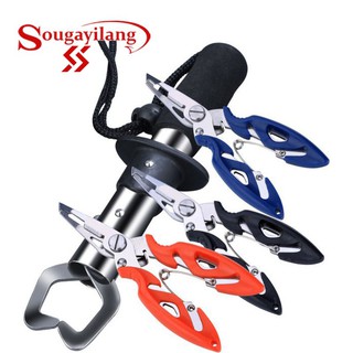 Kẹp điều khiển cá Sougayilang, Tay cầm miệng cá, Tay cầm bằng thép không gỉ, Tay cầm có máy cắt cáp bằng thép không gỉ, Nhỏ gọn để câu cá (Có sẵn ba màu): một