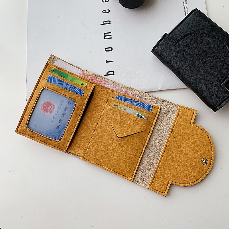 Túi ví da Bymood cầm tay DREAM nhỏ gọn tiện lợi bỏ túi đựng thẻ, đựng tiền phong cách thời trang Hàn Quốc