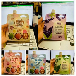Trà sữa túi lắc Đài Loan:2 bịt