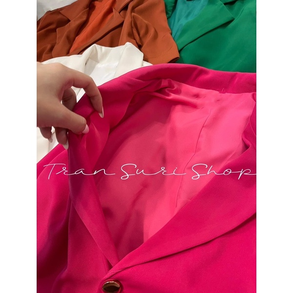 Áo Khoác Vest Blazer