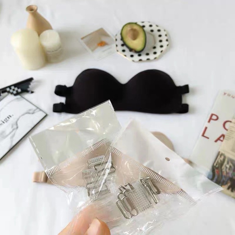 Áo ngực không dây free size cúp ngang LOTIZEN, Áo lót nữ không dây mút mỏng thích hợp mặc đi biển