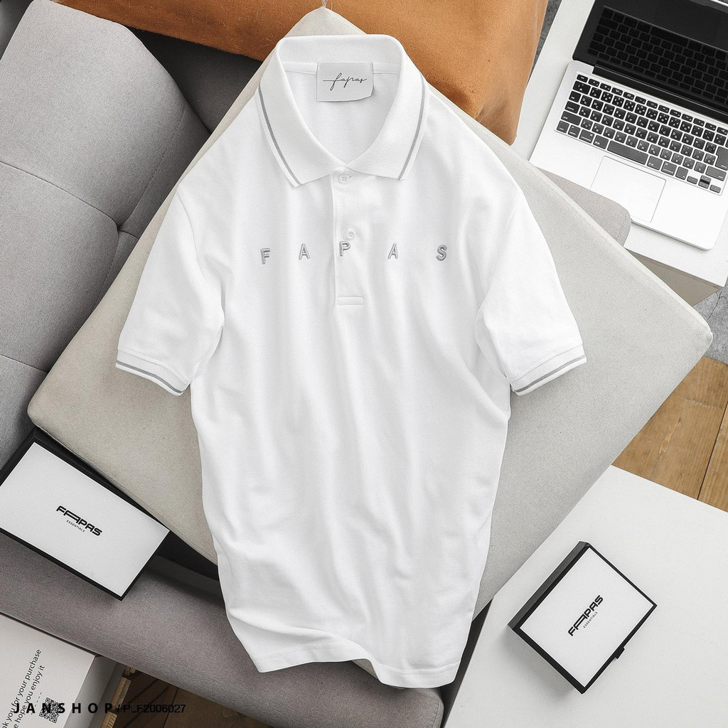 POLO FAPAS CHỮ THÊU