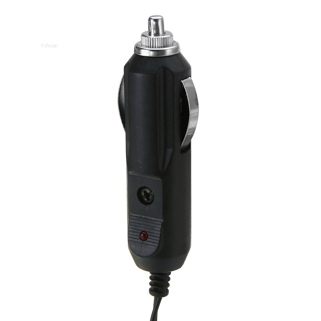 Tẩu sạc 12V có đèn LED kèm cầu chì và dây dẫn chuyên dụng cho xe hơi