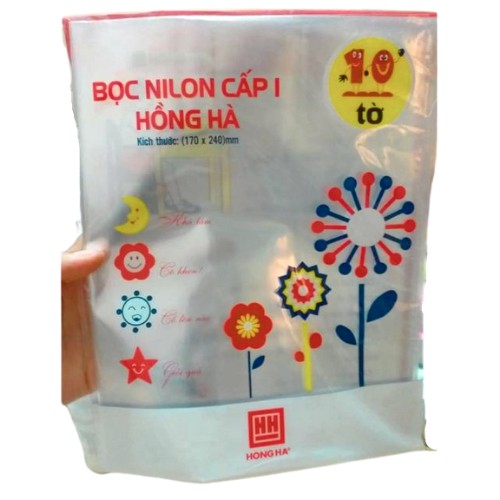 Bọc Vở Ni Lông Cấp 1 Tệp 10 Tờ (Bọc Được Vở Ô Ly Và Sách Giáo Khoa Cấp 1)