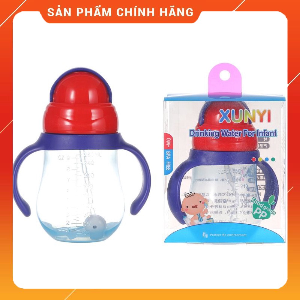 Cốc tập uống chống sặc 260ml VÀ 330ml XUNYI