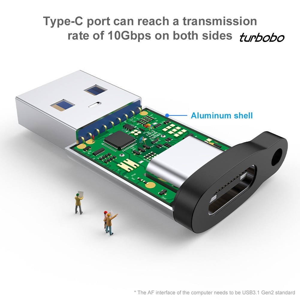 Đầu chuyển đổi cổng Cdq Type-C sang đầu cắm Usb 3.0