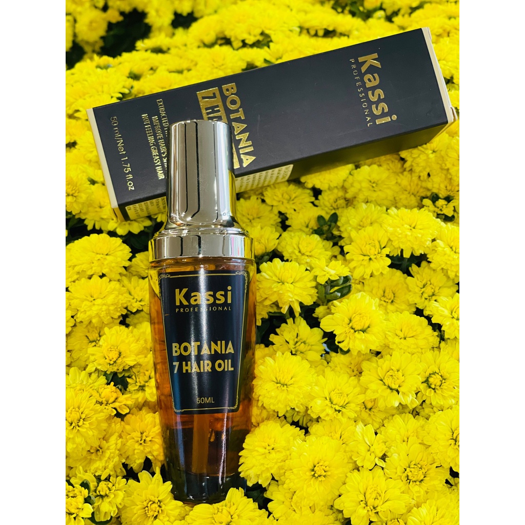 TINH DẦU DƯỠNG TÓC SIÊU BÓNG MƯỢT Kassi Botania 50ml