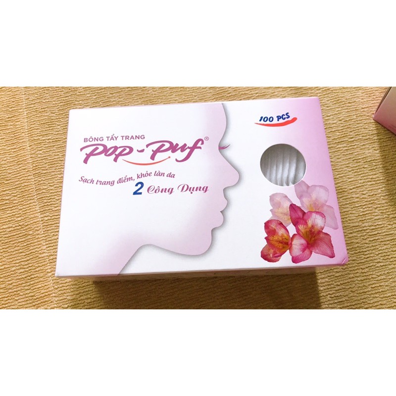 Bông tẩy trang POP-PUF