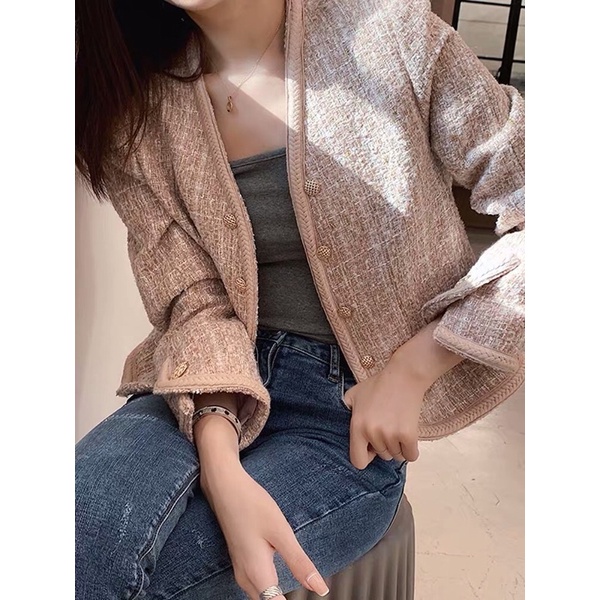 Áo Khoác Dạ Tweed Quảng Châu