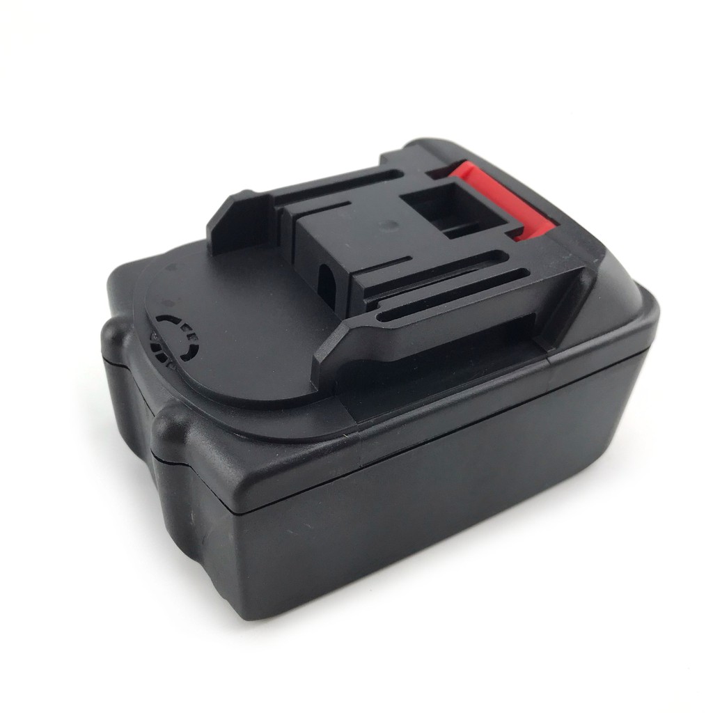 Bộ vỏ và mạch sạc pin Makita 18v 21v 2 hàng 10 cell adaptor có đèn báo pin ngang