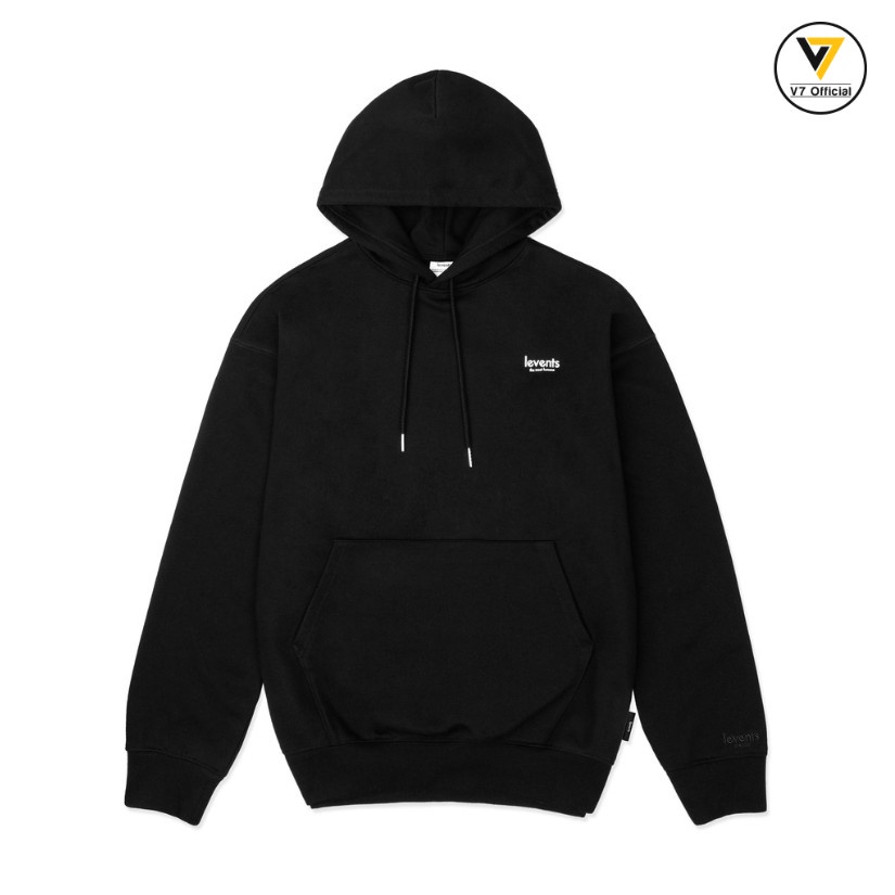 Áo Hoodie LEVENTS Mini Logo Black V7 offcial
