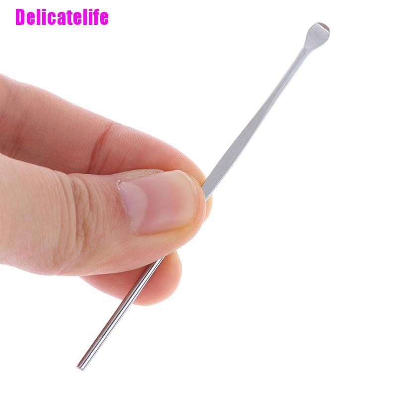 (Hàng Mới Về) Bộ 6 Dụng Cụ Lấy Ráy Tai Bằng Thép Không Gỉ