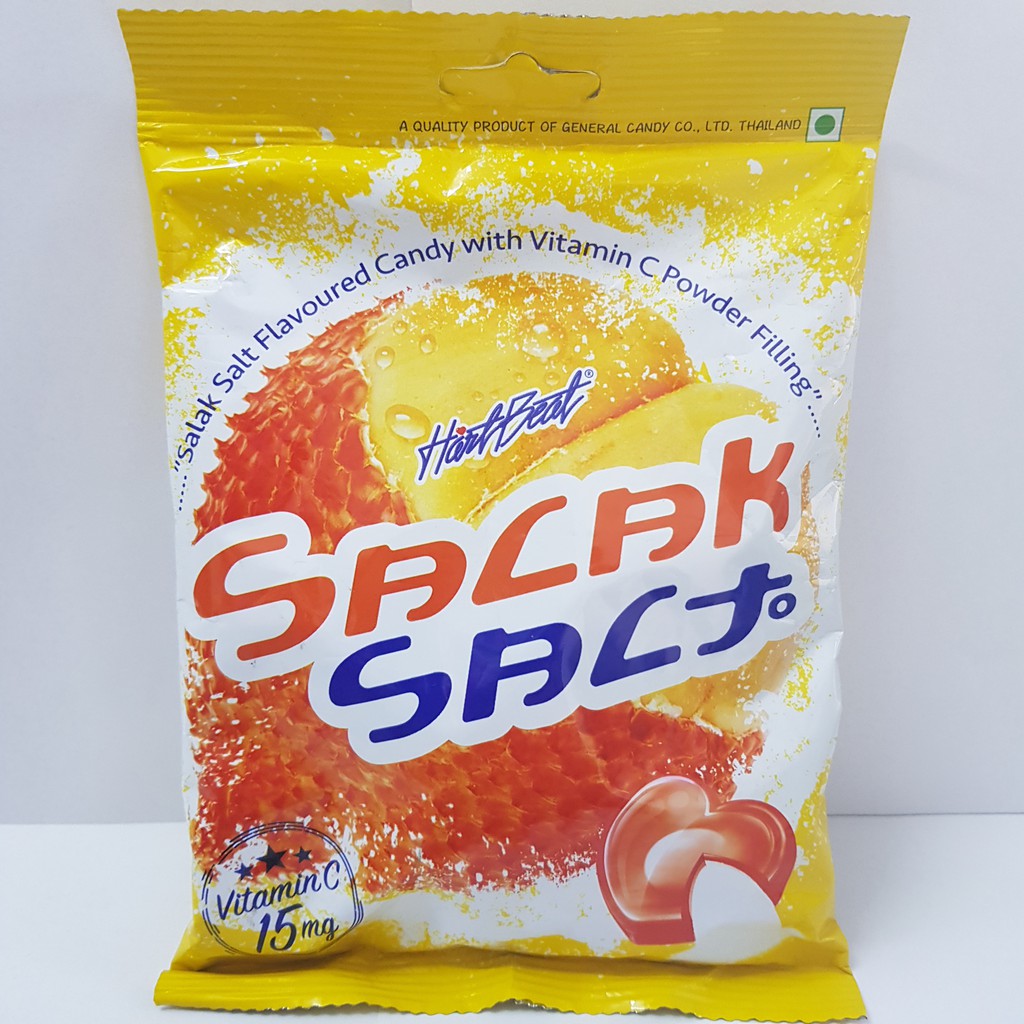 Kẹo Sack Salt 120g (Kẹo Chanh Muối)