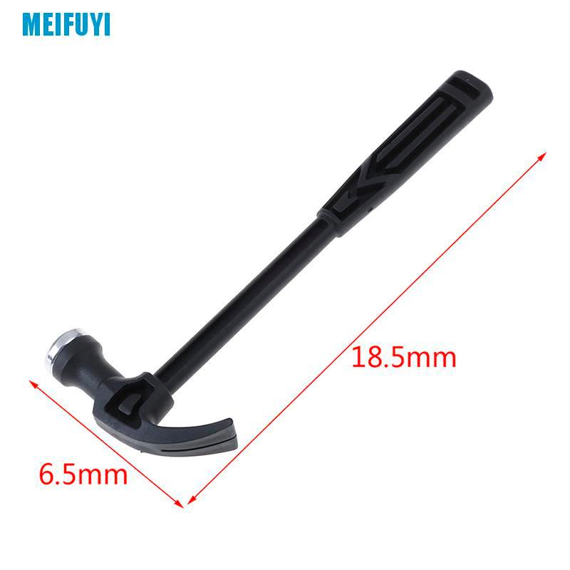 Búa mini cầm tay bằng kim loại có tay cầm bằng nhựa chuyên dụng cho thợ mộc