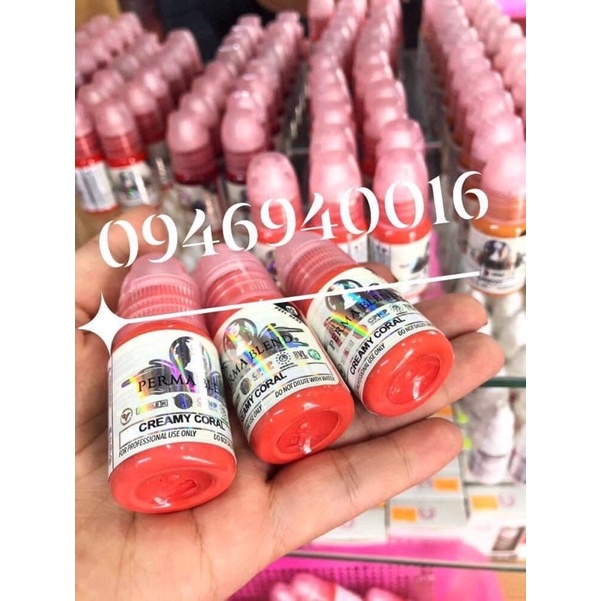 Mực môi, mày perma