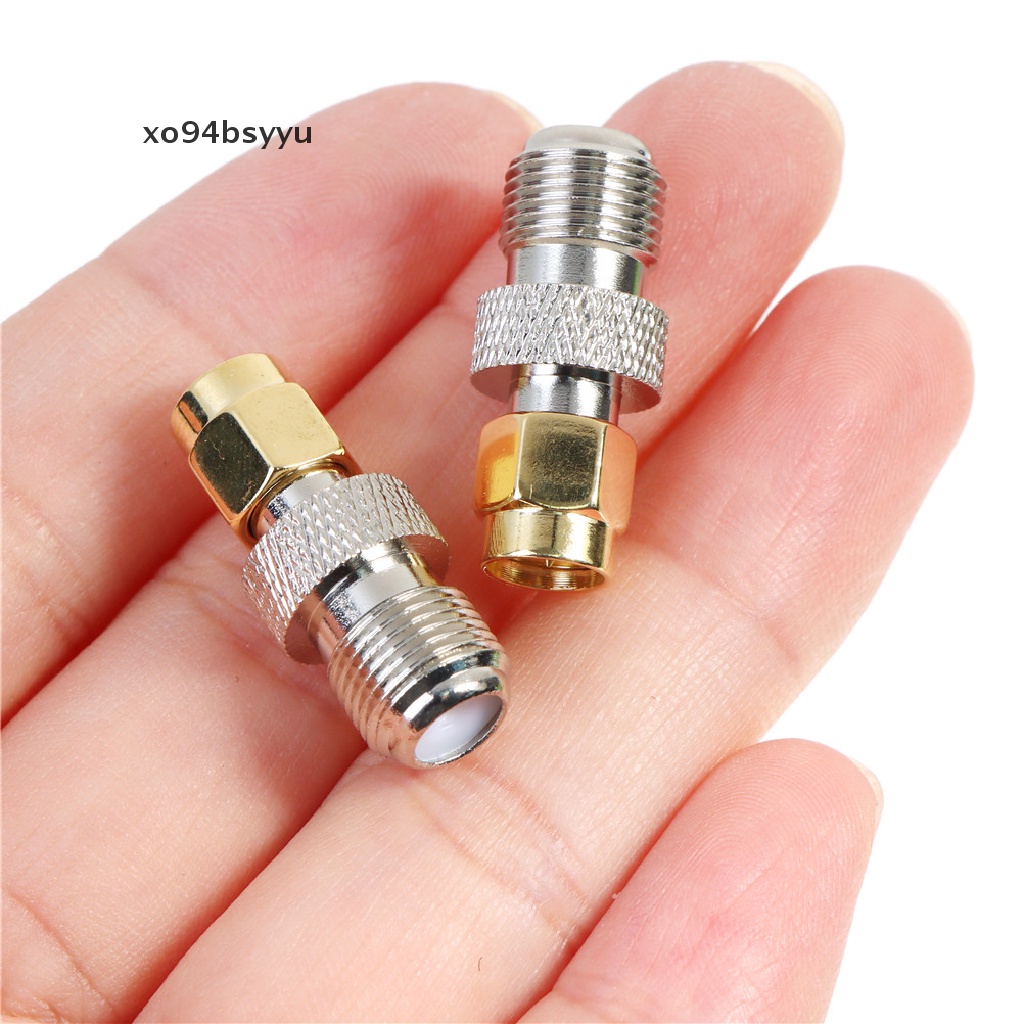 Đầu Nối Chuyển Đổi Giắc Cắm F Female Sang SMA Male Thẳng RF Coaxial Xo94Bsyu