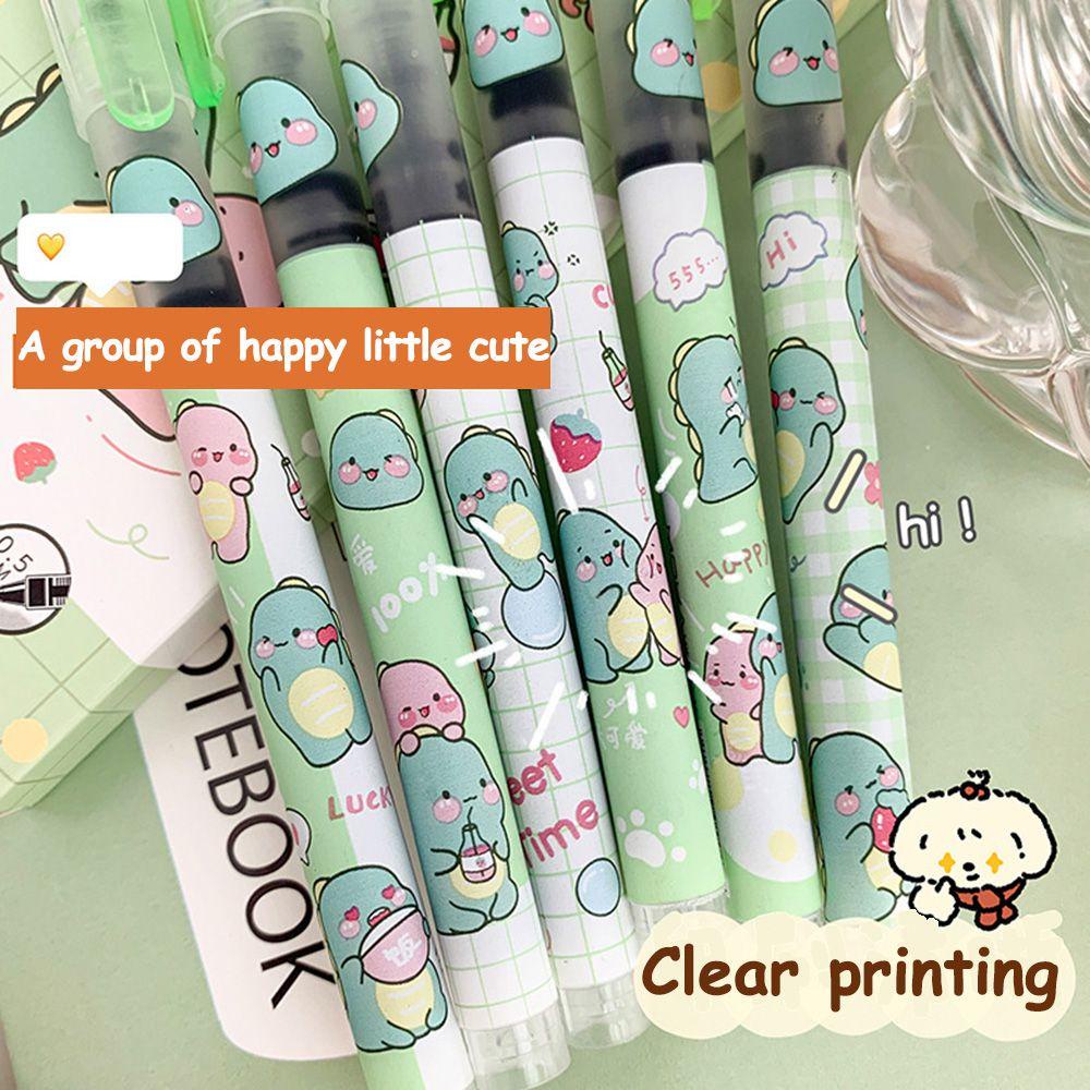 LAKAMIER Set 6 Bút Bi Kiểu Dáng Hoạt Hình Dễ Thương