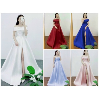 Đầm váy dạ hội 5 trong 1 cô dâu đi bàn thanh lịch sang trọng