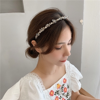 Băng Đô Cài Tóc Đính Đá Pha Lê Thanh Lịch