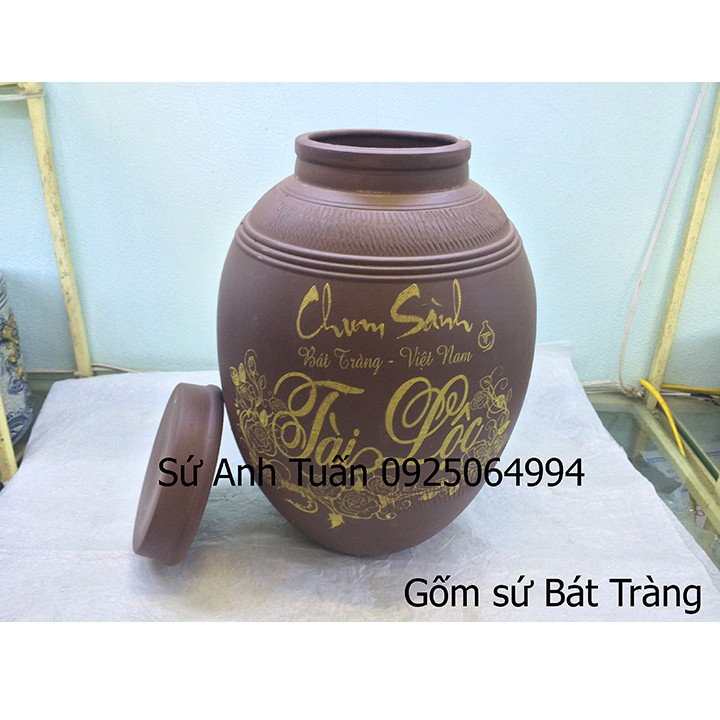 Hũ đựng gạo loại 10L