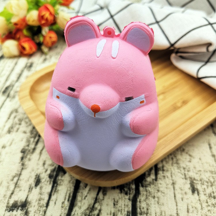 Đồ chơi bóp mềm squishy hamster thơm mềm chậm tăng có bao bì