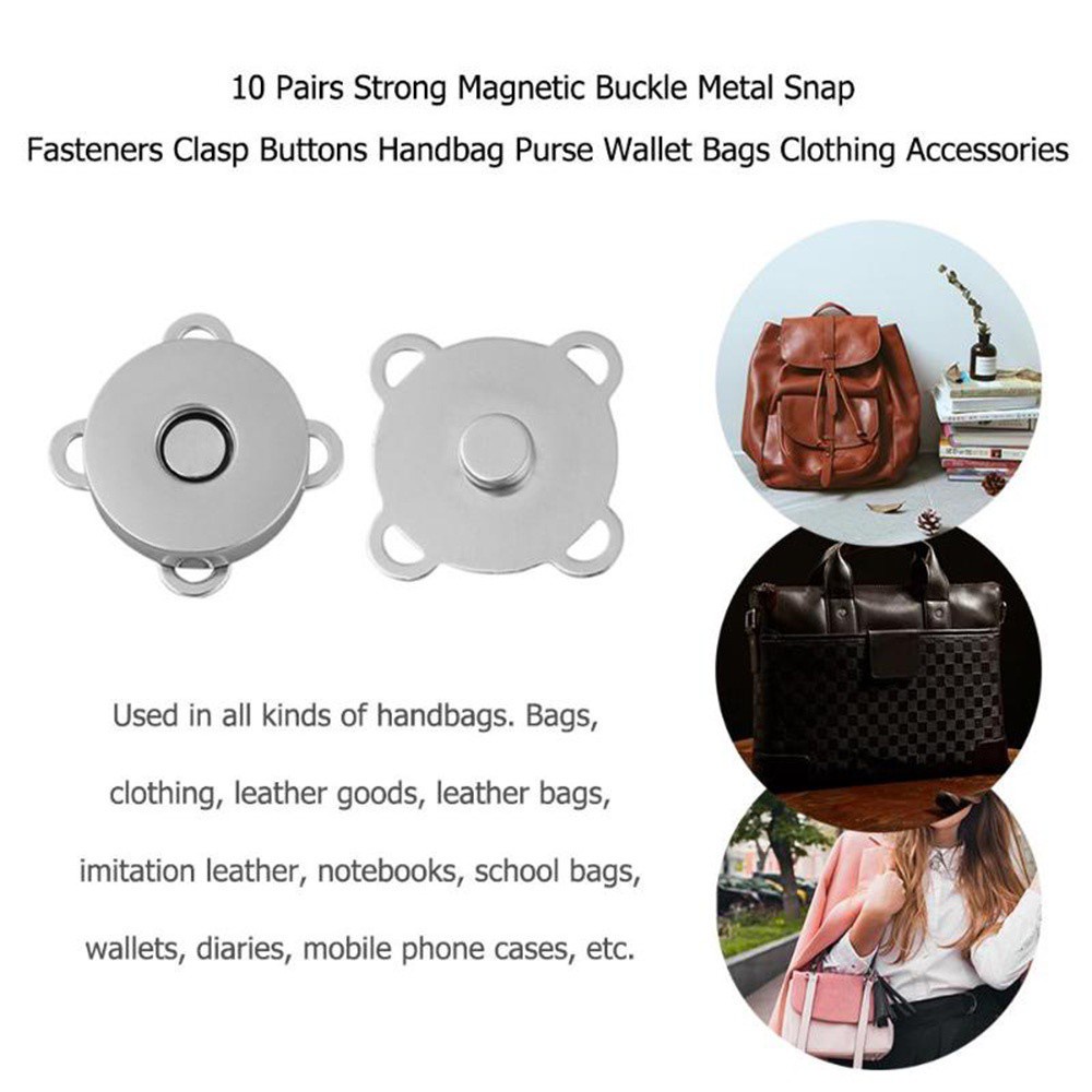 Khóa Bấm Túi Hành Lý Bằng Kim Loại Nhiều Màu Thay Thế Chuyên Dụng