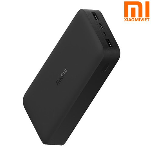 Pin Sạc Dự Phòng Xiaomi Redmi Power Bank 20000 mAh 18W - Chính hãng- BH 6 tháng