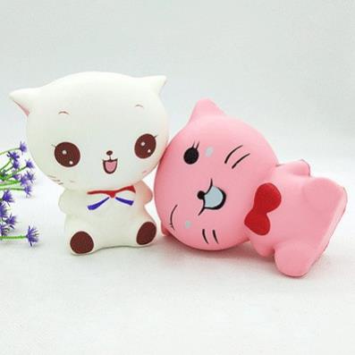squishy MÈO ĐEO NƠ