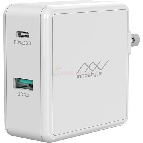 Cốc sạc Innostyle Gomax 1USB 1Type-C PD49.5W IC49PD - Hàng chính hãng