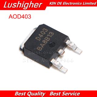 Set 10 linh kiện điện tử AOD403 TO-252 D403 TO252 30V 85A kênh P MOSFET