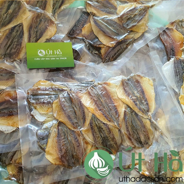 Khô Cá Chỉ Vàng Quảng Ngãi Túi 200gr Loại 1 Thịt Thơm Ngon Vàng Ươm - Út Hà Đặc Sản