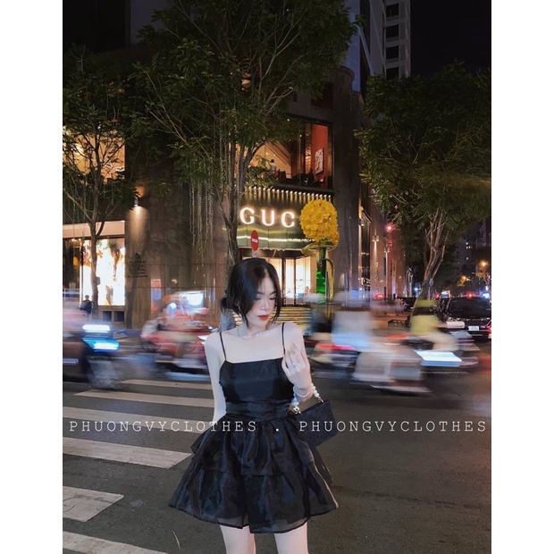 ĐẦM 2S ĐEN CÚP NGỰC TẦNG 💋  Mẫu đầm tông đen sang chảnh sẽ như cơn gió mát thổi qa, xua tan đi cơn nóng nực bởi chất