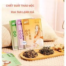 Miếng Dán Giữ Nhiệt Cơ Thể WOMU Miếng Dán Đau Bụng Kinh Hamart Thảo Dược Thiên Nhiên [SIZE LỚN 3 VỊ]