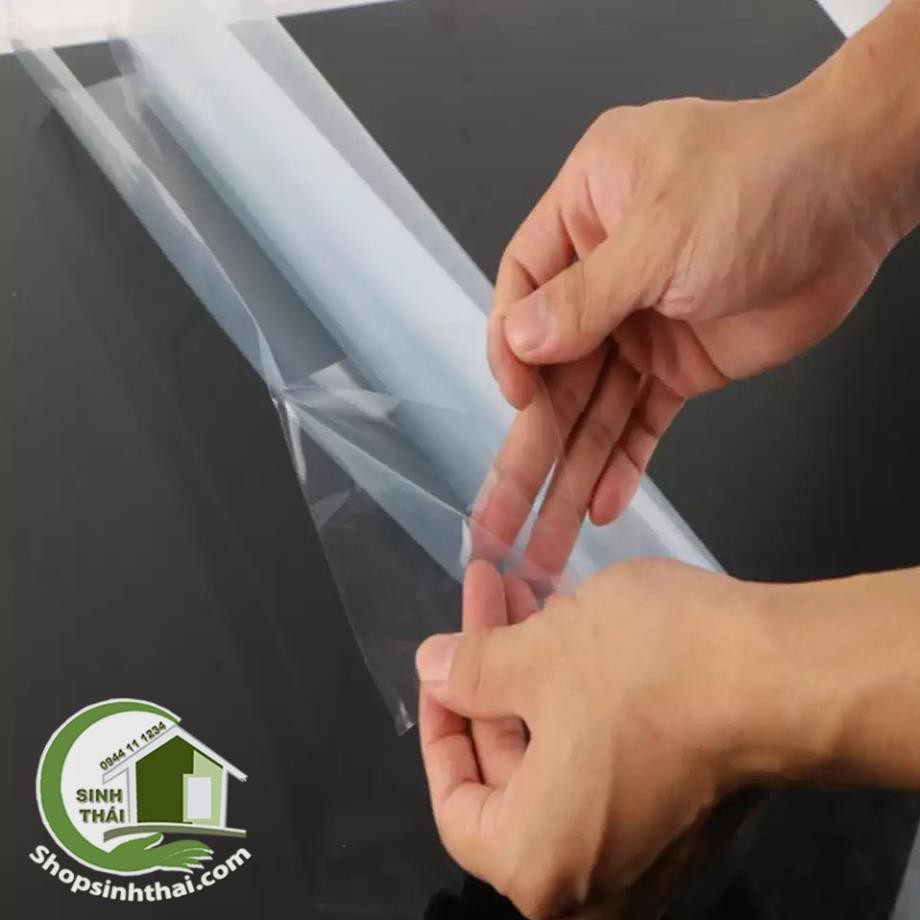 Decal dán xe loại dày - màng nhựa decal keo trong dán bảo vệ chống trầy khổ 50cm