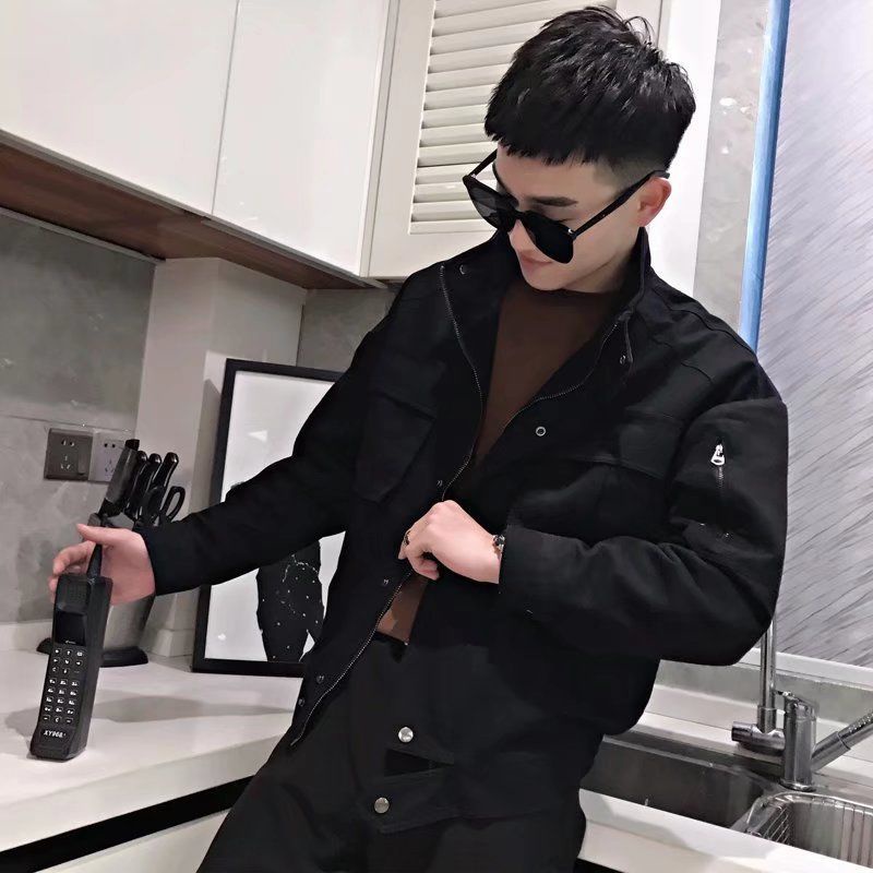 Áo Khoác Dáng Rộng Thời Trang Hàn Quốc Dành Cho Nam