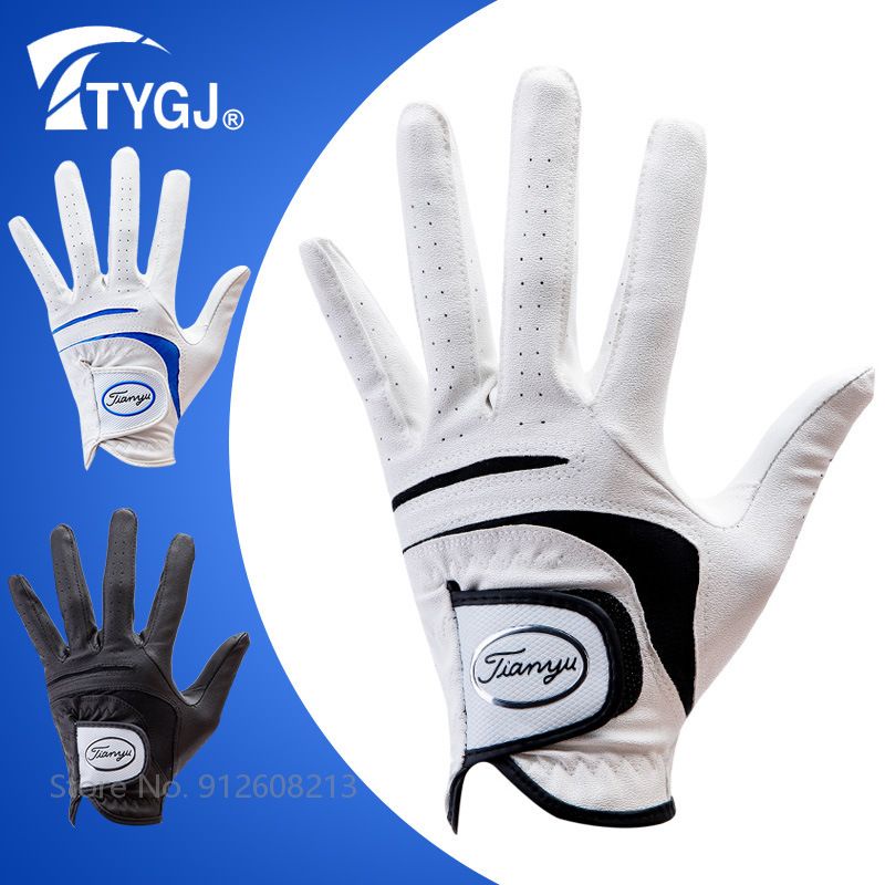 1 Găng Tay Da Cừu Chơi Golf Chống Trượt Thoáng Khí Cho Nam