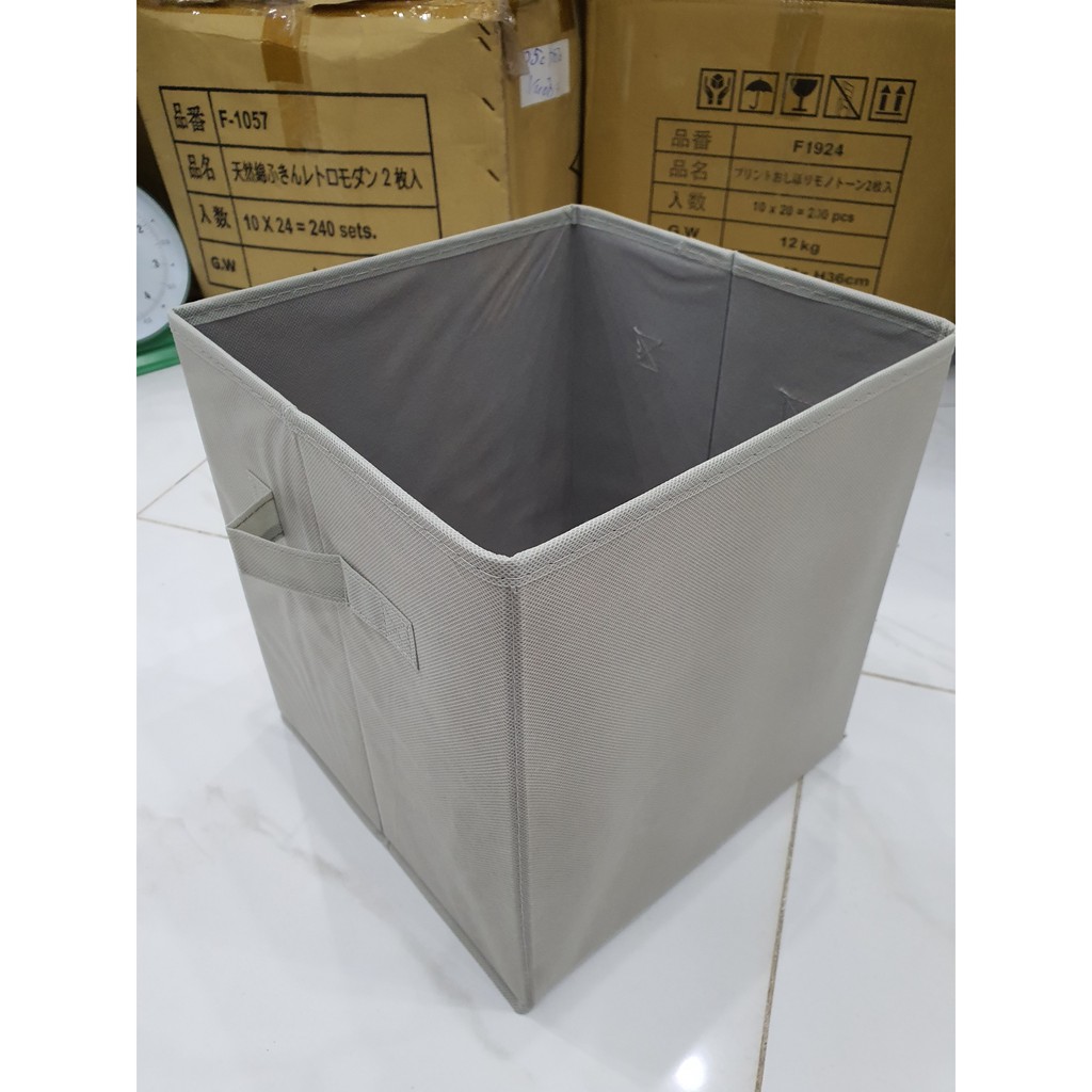 Giỏ vải cao cấp đựng đồ chơi cho bé/ đựng đồ đa năng | BigBuy360 - bigbuy360.vn