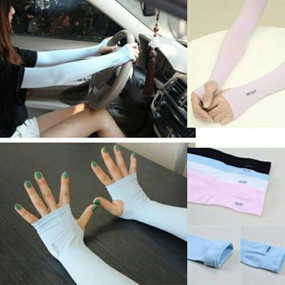 Găng tay chống nắng hàn quốc xỏ ngón