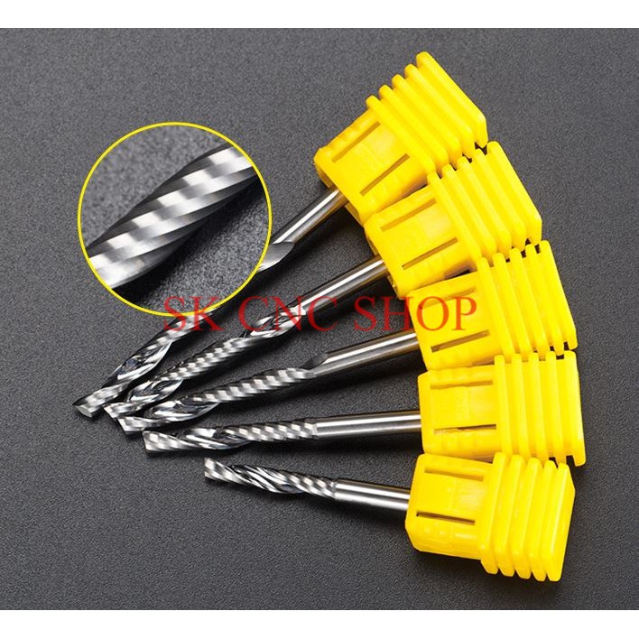 Dao CNC Mũi CNC 1 ME xoắn - SK CNC SHOP