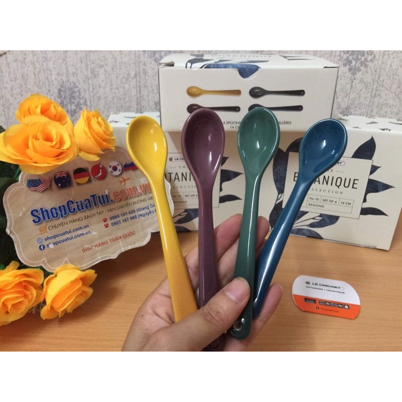 SET 4 món LE CREUSET BOTANIQUE