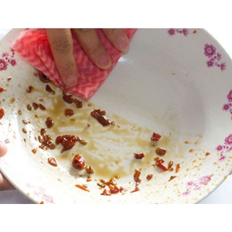 80 Cái khăn lau bàn/ chén dĩa XIAODUOJIAJU thấm nước bằng vải không dệt dùng một lần