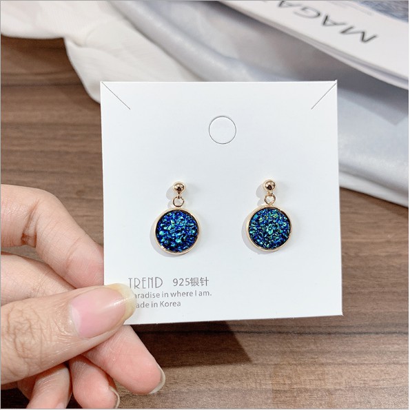 Bông tai Bạc 925 Phong Cách Hàn Quốc - HOA TAI ĐÍNH ĐÁ KẸP TAI ( Cao Cấp )- ẢNH CHỤP THẬT
