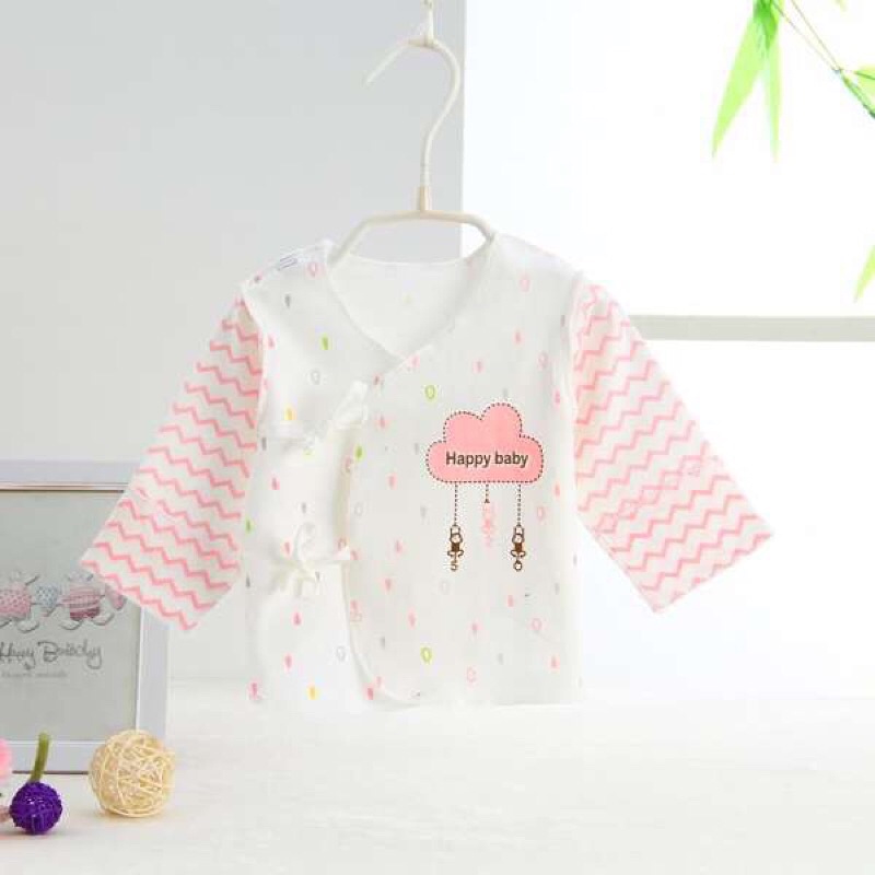 Áo sơ sinh organic cotton Nhật Bản cho bé trai/bé gái