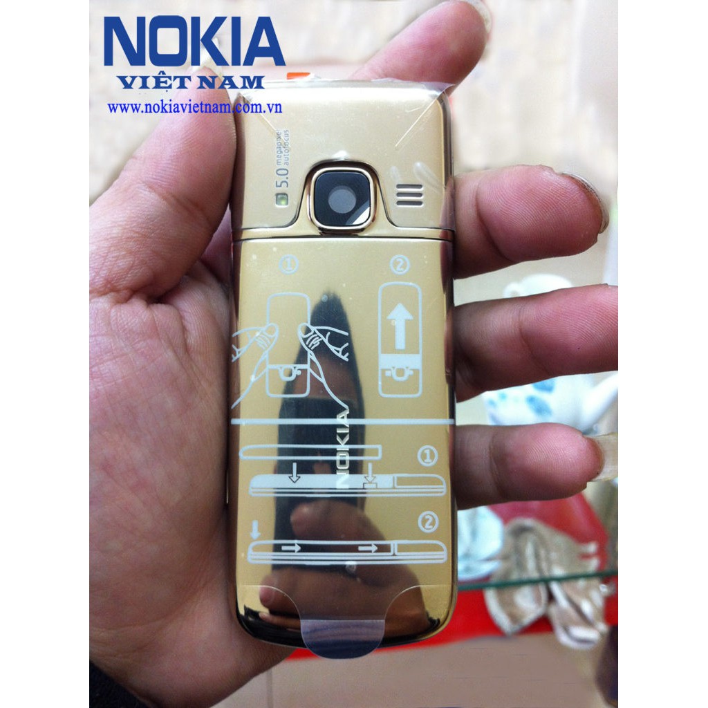 Vỏ nokia 6700 gold,đen chính hãng giá rẻ